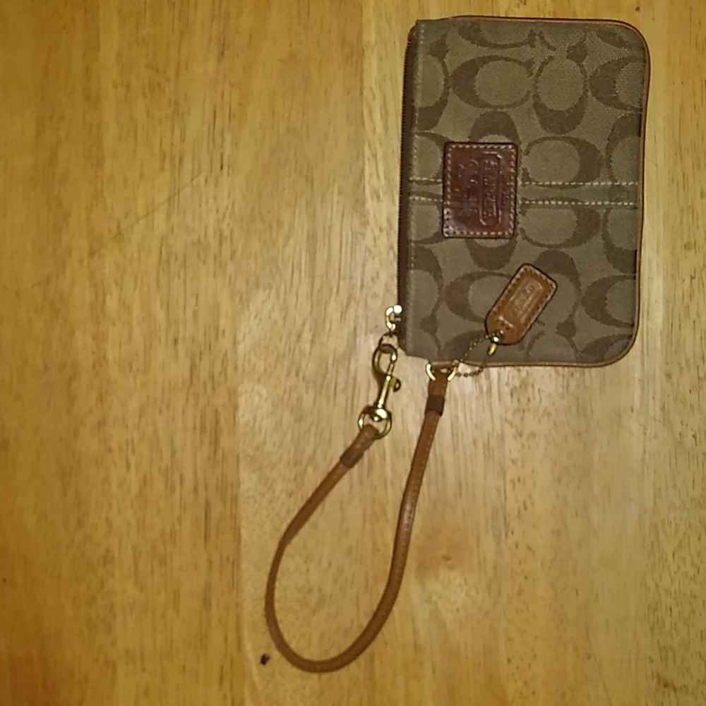 Coach wristlet